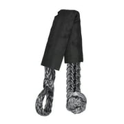 17T Practical Car Flexible Synthetic Soft Shackle Trailer Pull Towing Rope Winch Straps For Car Broke Down